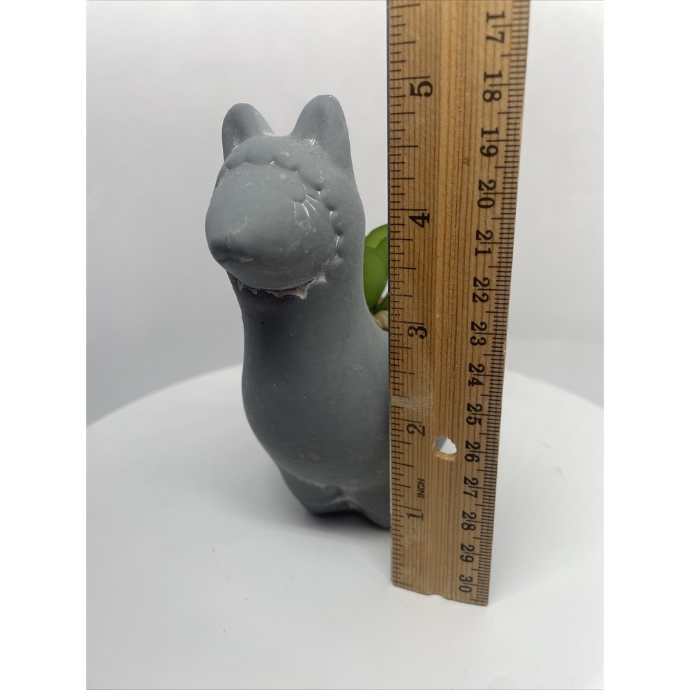Llama Shape cute bonsai planter suitable for home garden office desktop decor - Picture 5 of 14